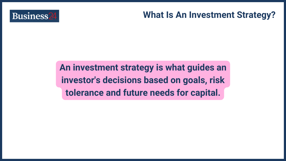 What Is An Investment Strategy Definition