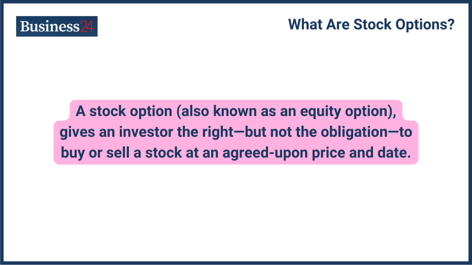 What Are Stock Options Definition