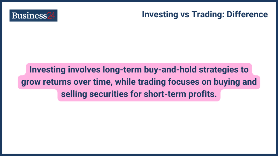 Investing vs Trading Difference